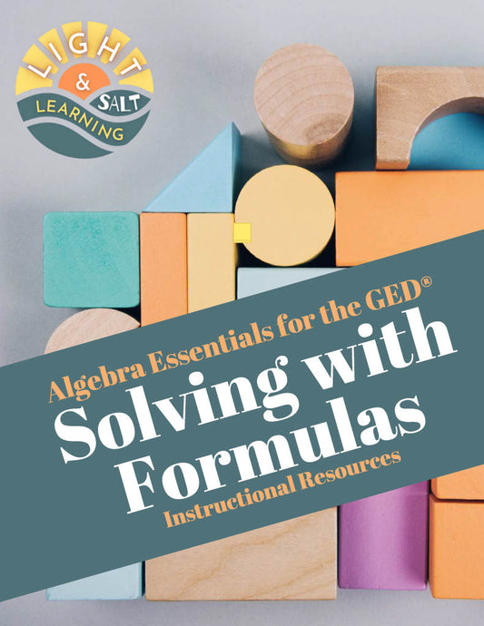 Solving with Formulas Resources (PDF Version)